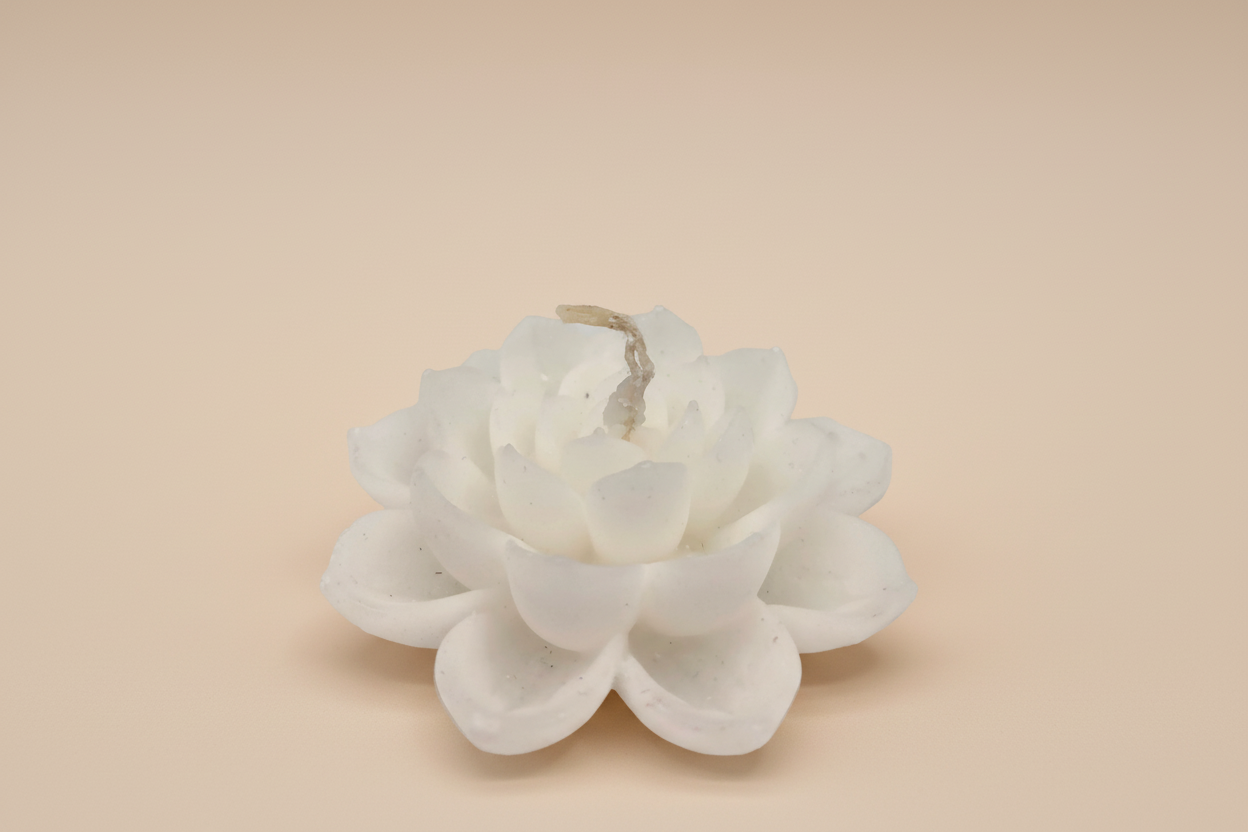 Flor de lotto vela